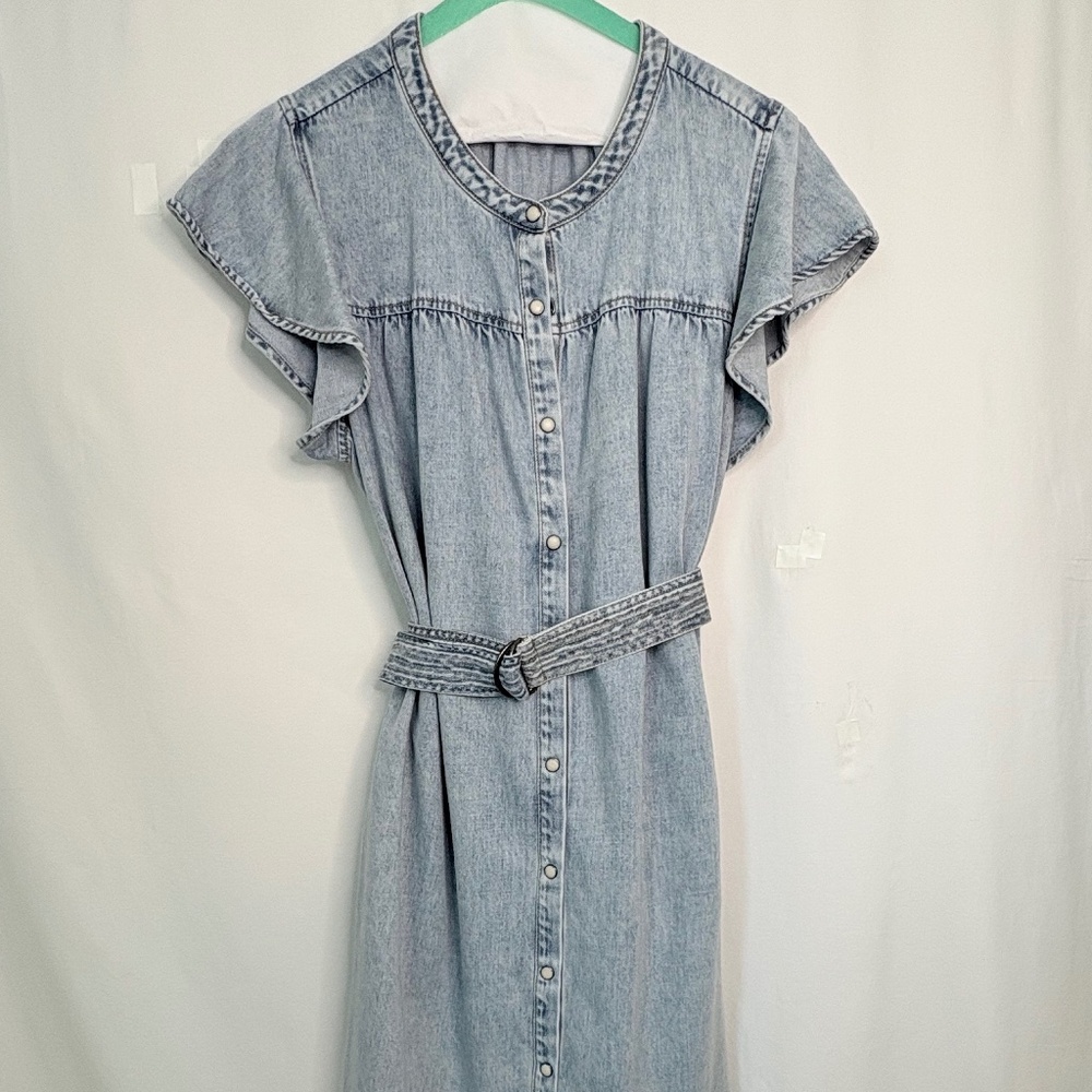 RAILS Letta Denim Dress Sz. XL Faded Indigo